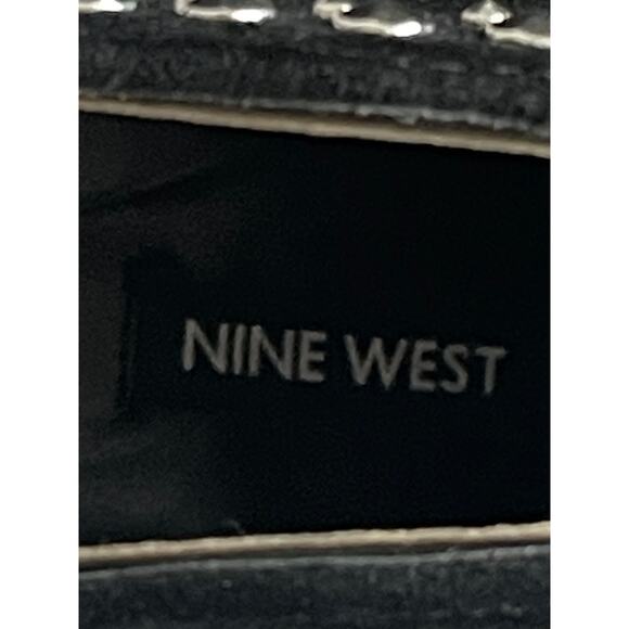 NINE WEST Sera Suede Dress Booties Black Size 8 - Picture 5 of 11